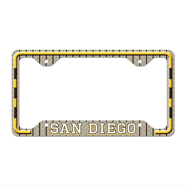 San Diego Novelty Metal License Plate Frame LPF-614 12.25" x 6.5" Standard Frame (LPF)