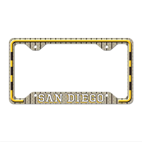 San Diego Novelty Metal License Plate Frame LPF-614 12.25" x 6.5" Standard Frame (LPF)