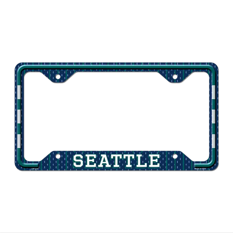 Seattle Novelty Metal License Plate Frame LPF-616 12.25" x 6.5" Standard Frame (LPF)