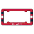 St Louis Novelty Metal Molded License Plate Frame LPF-617