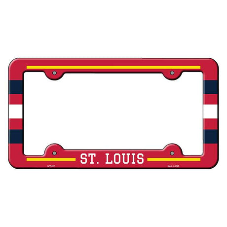 St Louis Novelty Metal Molded License Plate Frame LPF-617
