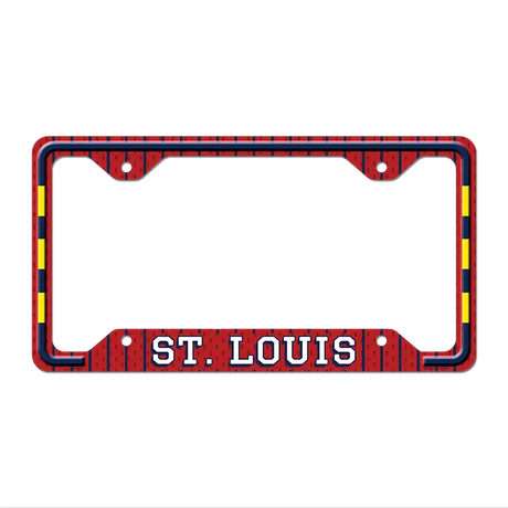 St Louis Novelty Metal License Plate Frame LPF-617 12.25" x 6.5" Standard Frame (LPF)