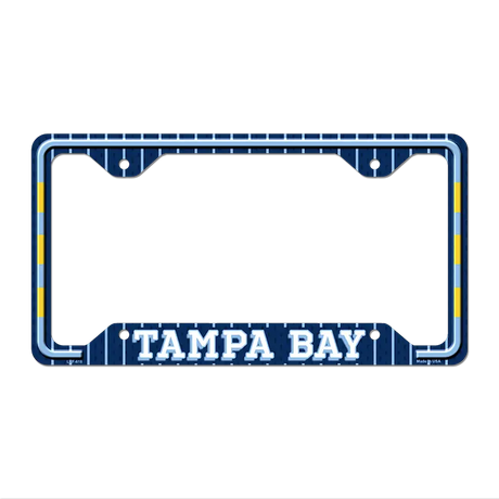 Tampa Bay Novelty Metal License Plate Frame LPF-618 12.25" x 6.5" Standard Frame (LPF)
