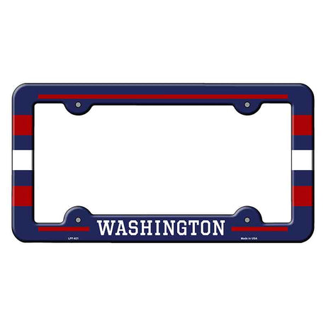 Washington Novelty Metal Molded License Plate Frame LPF-621