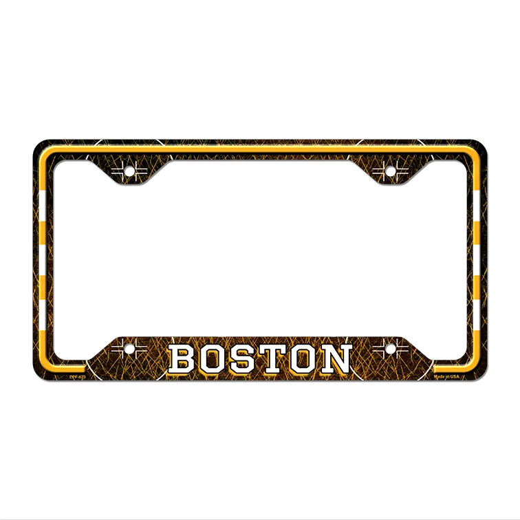 Boston Novelty Metal License Plate Frame LPF-623 12.25" x 6.5" Standard Frame (LPF)