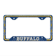Buffalo Novelty Metal License Plate Frame LPF-624 12.25" x 6.5" Standard Frame (LPF)