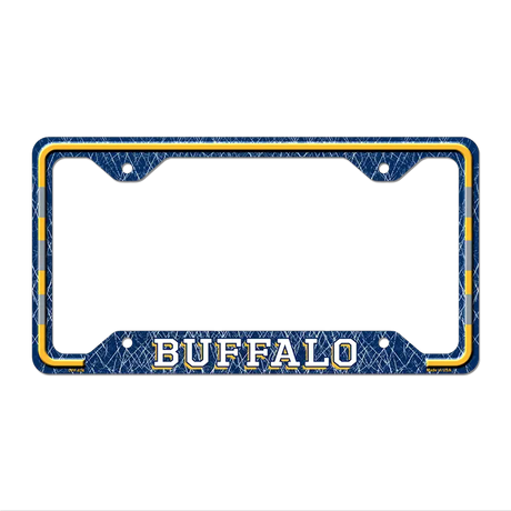 Buffalo Novelty Metal License Plate Frame LPF-624 12.25" x 6.5" Standard Frame (LPF)