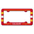 Calgary Novelty Metal Molded License Plate Frame LPF-625