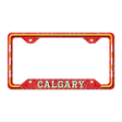 Calgary Novelty Metal License Plate Frame LPF-625 12.25" x 6.5" Standard Frame (LPF)