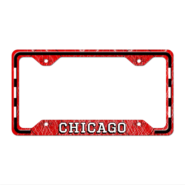 Chicago Novelty Metal License Plate Frame LPF-627 12.25" x 6.5" Standard Frame (LPF)