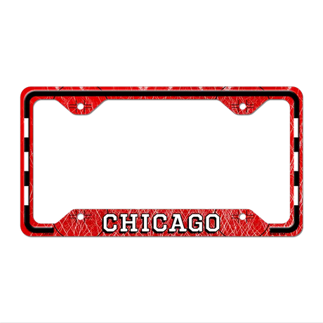 Chicago Novelty Metal License Plate Frame LPF-627 12.25" x 6.5" Standard Frame (LPF)