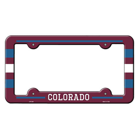Colorado Novelty Metal Molded License Plate Frame LPF-628