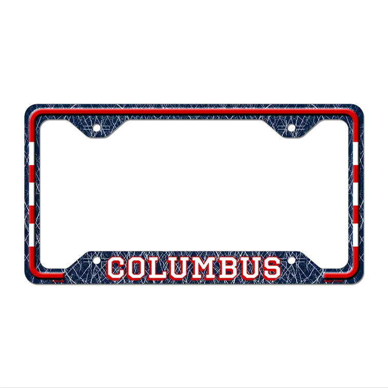 Columbus Novelty Metal License Plate Frame LPF-629 12.25" x 6.5" Standard Frame (LPF)