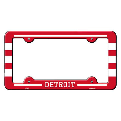 Detroit Novelty Metal Molded License Plate Frame LPF-631