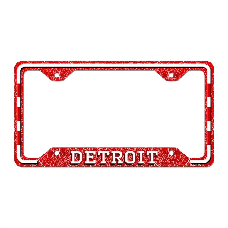 Detroit Novelty Metal License Plate Frame LPF-631 12.25" x 6.5" Standard Frame (LPF)