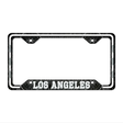 Los Angeles Novelty Metal License Plate Frame LPF-634 12.25" x 6.5" Standard Frame (LPF)