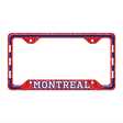 Montreal Novelty Metal License Plate Frame LPF-636 12.25" x 6.5" Standard Frame (LPF)