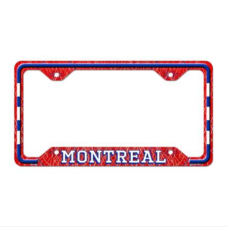 Montreal Novelty Metal License Plate Frame LPF-636 12.25" x 6.5" Standard Frame (LPF)