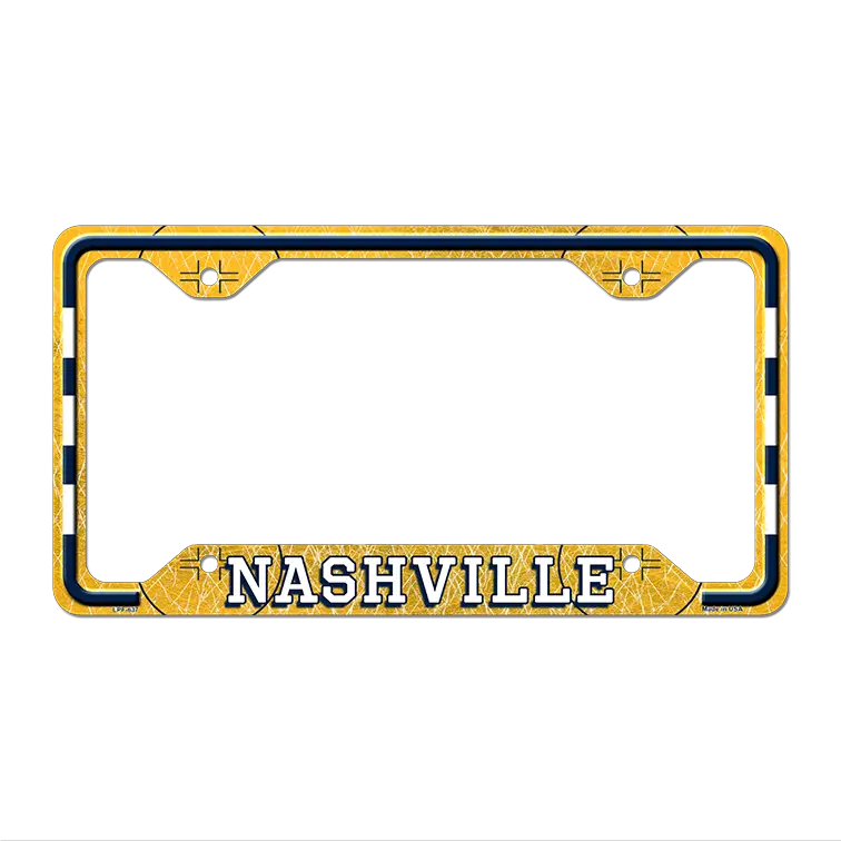 Nashville Novelty Metal License Plate Frame LPF-637 12.25" x 6.5" Standard Frame (LPF)