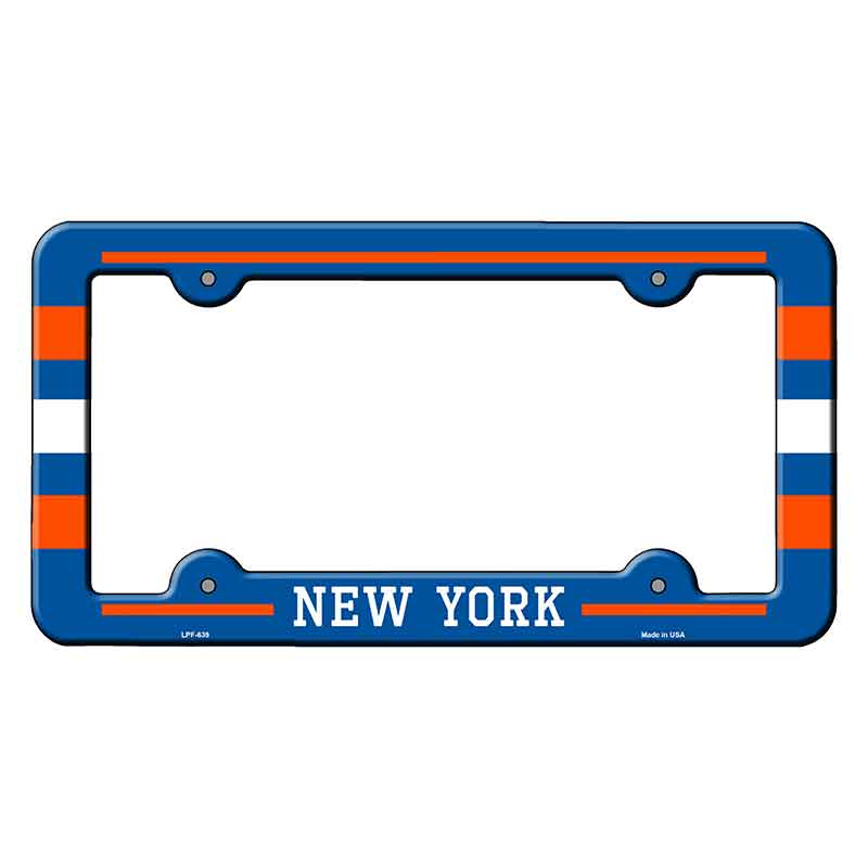 New York Novelty Metal Molded License Plate Frame LPF-639