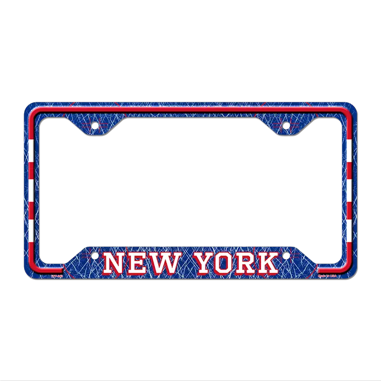 New York Novelty Metal License Plate Frame LPF-640 12.25" x 6.5" Standard Frame (LPF)