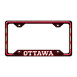 Ottawa Novelty Metal License Plate Frame LPF-641 12.25" x 6.5" Standard Frame (LPF)