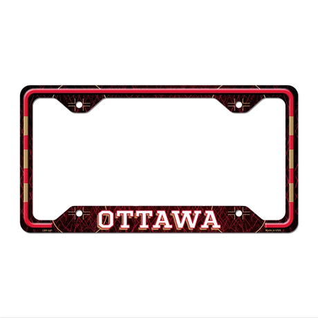 Ottawa Novelty Metal License Plate Frame LPF-641 12.25" x 6.5" Standard Frame (LPF)