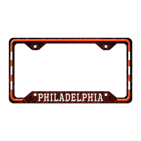 Philadelphia Novelty Metal License Plate Frame LPF-642 12.25" x 6.5" Standard Frame (LPF)
