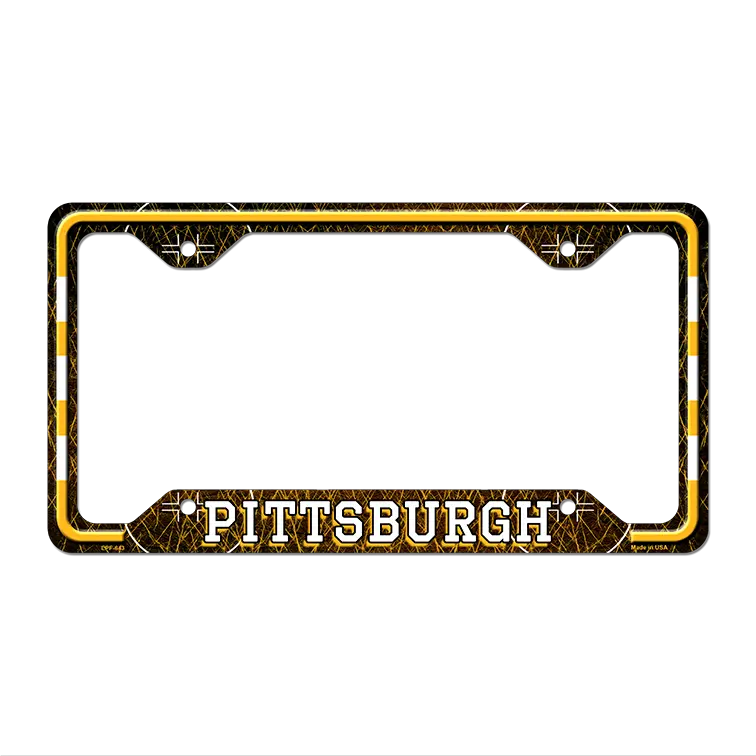 Pittsburgh Novelty Metal License Plate Frame LPF-643 12.25" x 6.5" Standard Frame (LPF)