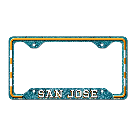 San Jose Novelty Metal License Plate Frame LPF-644 12.25" x 6.5" Standard Frame (LPF)