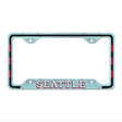 Seattle Novelty Metal License Plate Frame LPF-645 12.25" x 6.5" Standard Frame (LPF)