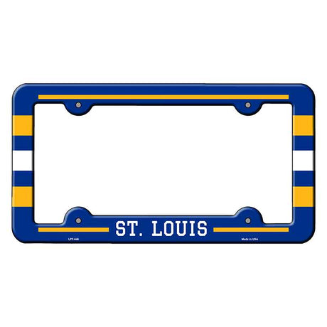 St Louis Novelty Metal Molded License Plate Frame LPF-646