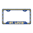 St Louis Novelty Metal License Plate Frame LPF-646 12.25" x 6.5" Standard Frame (LPF)