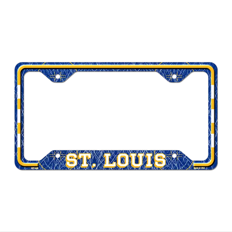 St Louis Novelty Metal License Plate Frame LPF-646 12.25" x 6.5" Standard Frame (LPF)