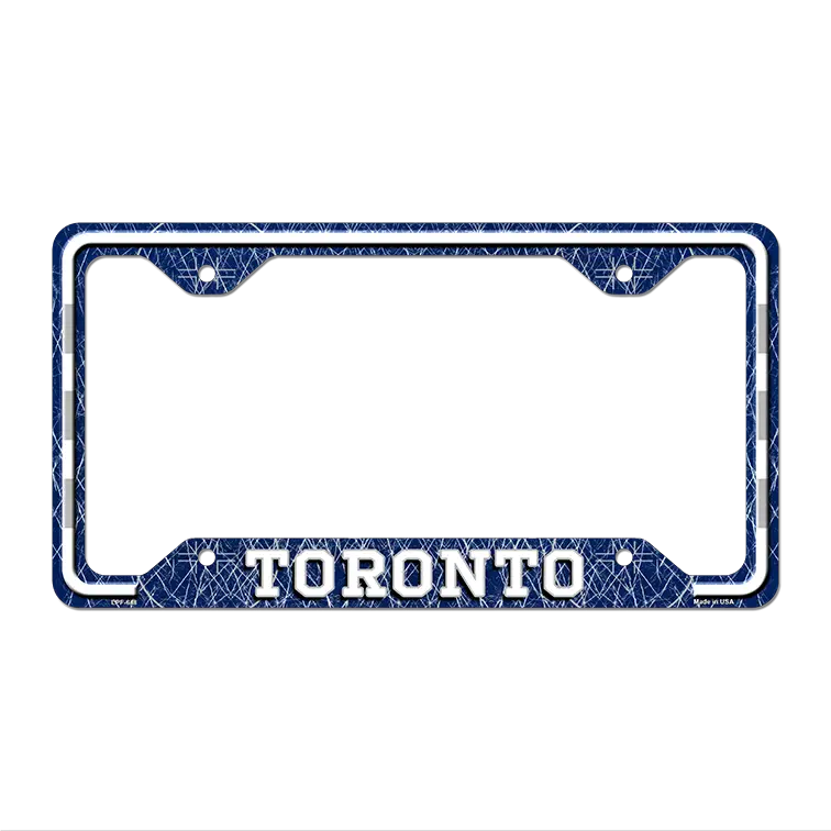Toronto Novelty Metal License Plate Frame LPF-648 12.25" x 6.5" Standard Frame (LPF)