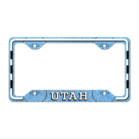 Utah Novelty Metal License Plate Frame LPF-649 12.25" x 6.5" Standard Frame (LPF)