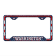 Washington Novelty Metal License Plate Frame LPF-652 12.25" x 6.5" Standard Frame (LPF)
