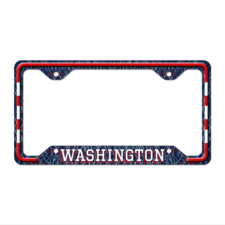 Washington Novelty Metal License Plate Frame LPF-652 12.25" x 6.5" Standard Frame (LPF)