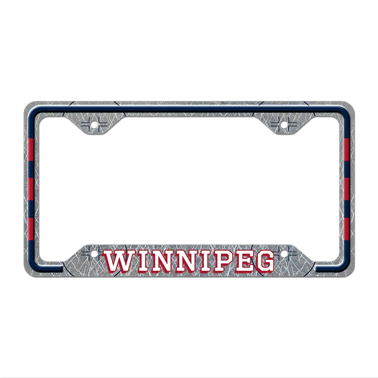 Winnipeg Novelty Metal License Plate Frame LPF-653 12.25" x 6.5" Standard Frame (LPF)