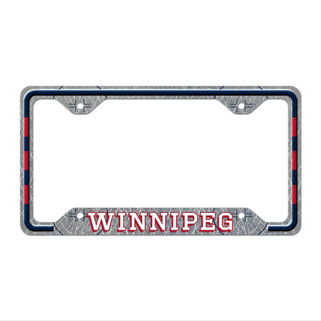 Winnipeg Novelty Metal License Plate Frame LPF-653 12.25" x 6.5" Standard Frame (LPF)