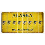 Alaska The Last Frontier Cut License Plate Strips (Set of 8) Swordfish