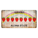 Hawaii Rainbow Cut License Plate Strips (Set of 8) Stethoscope