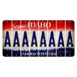 Idaho Scenic Cut License Plate Strips (Set of 8) A