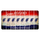 Idaho Scenic Cut License Plate Strips (Set of 8) Fairy