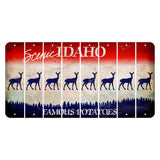Idaho Scenic Cut License Plate Strips (Set of 8) Doe