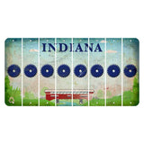 Indiana Recycle Cut License Plate Strips (Set of 8) Saw Blade