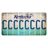 Kentucky Unbridled Spirit Cut License Plate Strips (Set of 8) C