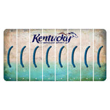 Kentucky Unbridled Spirit Cut License Plate Strips (Set of 8) Parenthesis - Left