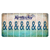 Kentucky Unbridled Spirit Cut License Plate Strips (Set of 8) And Sign