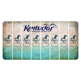 Kentucky Unbridled Spirit Cut License Plate Strips (Set of 8) Snowman